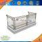 HOT! Best shiny polishing outdoor aluminum railing parts profile