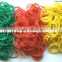 Small multi color elastic rubber band for hair accessory