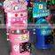 DIY cotton candy vending Coin-operated children cotton candy vending machine amusement park snack cotton suger game machine