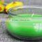 Custom made high quality glass candle jar for sale