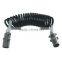 15 Pin Trailer Spiral Coil For Caravan Towing Towbar