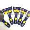 carbon steel drywall putty knife for building construction tools double color handle