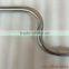 titanium bike handle bar bicycle handlebar bending handlebar with handing brush finished titanium handlebar width401-500mm