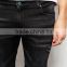 Super Skinny Fit Distressed denim man black jeans a g jeans nice istanbul import jeans pants(LOTA084)