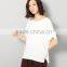 Pure color easy short sleeve T-shirt