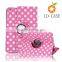 Tablets Case Printing PU Leather Media Stand Folio Cover Bag For ipad