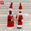 Christmas wine bottle cover