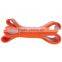 Orange Rubber Exercise Loop Strength GYM Bodybuilding Resistance Band