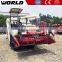 65HP WORLD compact mini samll combine harvester for sale