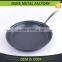 Non-Stick Flat Ceramic Deep Frying Pan With Hard Anodized Exterior