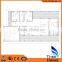 Comfortable Beautiful Modern Design Light Gauge Steel Frame Prefabricated Residential House
