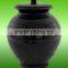 NATURAL STONE JET BLACK MARBLE URNS