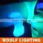 Plastic rechargeable 16 colors RGB waterproof IP65 LED bar stool
