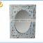 Antique framed mirror for wall decoration