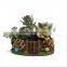 Cement tree root flower pot decoration mini succulent flower pot