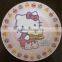 9'' ceramic animal printing plate 9'' promotion ceramic plate