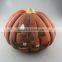 Helloween pumpkin shape ceramic decoration in stocklots