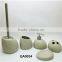 Wholesale and promotion sandstone bathroom accessories brands products 2015 new design