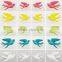 3D Color Bird Resin Room Decor 3d Wall Stickers