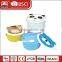 Cartoon food container Plastic Bento Lunch Box kids lunch box for kids with spoon and fork