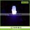 Clear sparking LED Lights Christmas, 2014 New Snowing Christmas Snowman Family with umbrella base with LED lights and tree