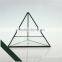Three Pyramid score+solder drilling succulents borosilicate glass triangular glass greenhouse