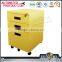 Classic furniture metal locker cabinet movable cabinet 3 drawer mobile storage cabinet