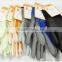 DDSAFETY Hot Sale 2016 Black PU Gloves Safety Gloves