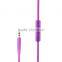 Stereo Folding Stretchable Headphones Adjustable Headband Headset Kids Earphones with In-line Mic for Iphone/ipad/mp3/mp4/laptop