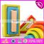 2017 New design best educational blocks wooden kids construction toys for sale online W13A135