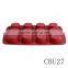 CBU27 FDA LGFG 12 connected silicone funny cake mold