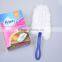 one foldable plastic handle with 5 magic cleaning feather duster