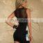 New! Wholesale Online Shopping Sexy Women's Bodycon Clothing Clubwear Striped Cocktail Party Evening Dress