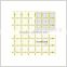 Kearing China factory direct sell transparent plastic patchwork acrylic ruler ( 6.5'' * 6.5'' ) & quilt sew ruler # KPR65D