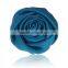 Wholesale Cheap Korean Style Brooches Handmade Girl Rose Hair Accessories Fabric Satin Flower Brooch