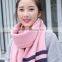 new model 2017 spring boy and girl neckchief knitted UK wind joint style 40*190cm unisex fashional scarf