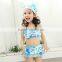 S60576B 2017 Fashion cute children's swimsuit girls bikini swimwear