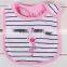 China baby bib manufacturer 2016 new arrival cotton bandana baby bib cute silicone baby bib