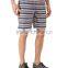 High Quality China Manafacturing Wholesale Stripped Sweat Shorts in Hot Season