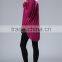 Factory direct soft long sleeve large size old fashion blouse for wholesale 2017