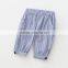 Wholesale striped summer cotton harem casual shorts kids