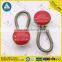 High tension metal collar extenders in different colors crystal mounted with elastic in the spring