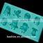 High Quantity Eco-friendly Minions shape silicone chocolate mould,soap mold,diy cake mould