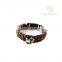 China Supplier Adjustable Stainless Custom Double Anchor Bracelet Paracord PC6017-3