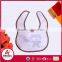 polyester various animal modelling printing baby drool bibs