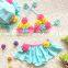 Toddler Girls Kid Bathers Swimmers Two Piece Flowers Bikini Swimsuit Swimwear