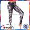 custom made sublimation printed womens sports fitness leggings