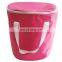 Large Oxford Round Zipper Insulated Picnic Lunch Bag