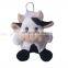 13 years plush toys factory OEM all size of keychain plush toys