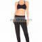 New arrival gym sport running black pants women jogger pants with pockets